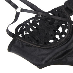 Subblime - 954055 Body Sexy En Dentelle Noir S/M
